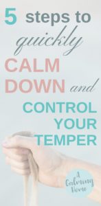 5 steps you can do to quickly calm down and control your temper - A ...