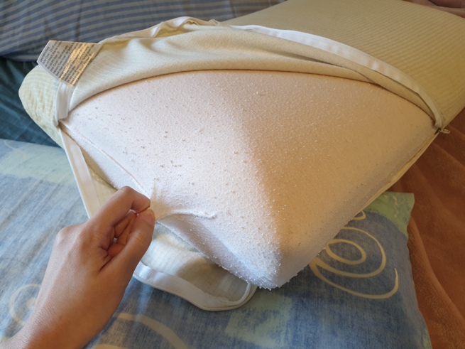 How to dry a wet memory foam pillow best sale